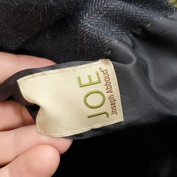 Joe Joseph Abboud Blazer Lambswool Plaid Dual Vent Career Office Mens 42L - Picture 5 of 12